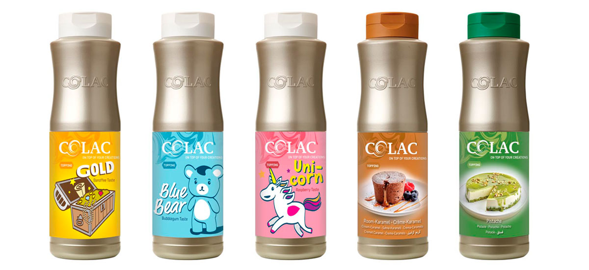 Decora y saboriza con las salsas Colac