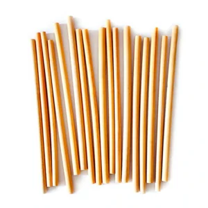 PAJITAS DE BAMBOO 25cm X 6/8mm (150 UNIDADES)
