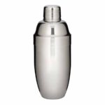 coctelera usagi silver 3 partes 800 ml