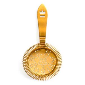 colador antique gold cocktail kingdom