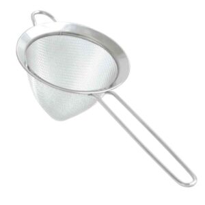 colador de malla fina coco silver