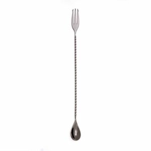 cuchara tridente 30 cm black