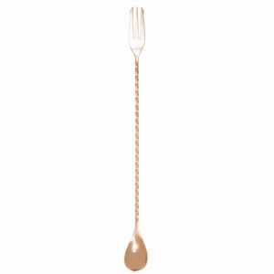 cuchara tridente 30 cm gold