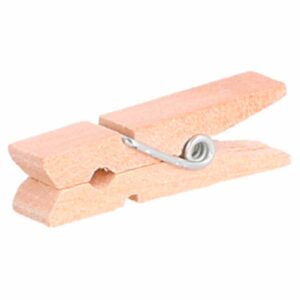mini pinza de madera