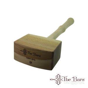 Mazo para hielo de Madera natural 130x375 mm