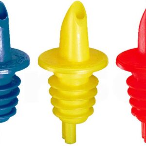 Picos plásticos de colores (6 unidades)