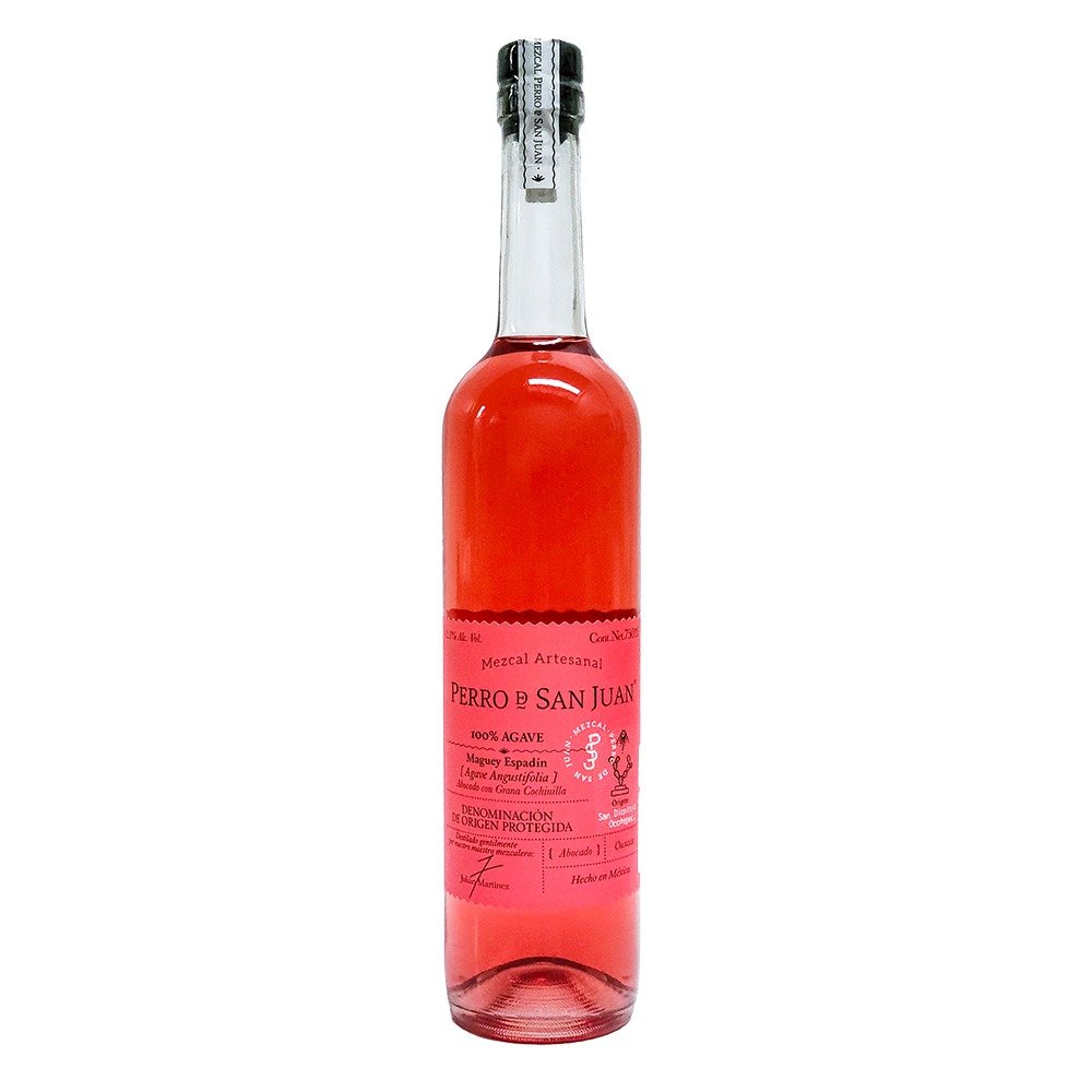 Mezcal Perro de San Juan Cochinilla