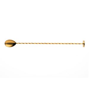 Cuchara con base para majar 30 cm (gold) BARFLY